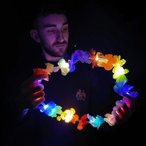 Flores Hawaianas Multicolor LED  XLC19MU