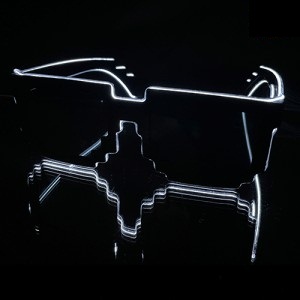 Anteojos 8 BIT LED Blanco XLL18BL