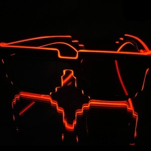 Anteojos 8 BIT LED Rojo XLL18RJ