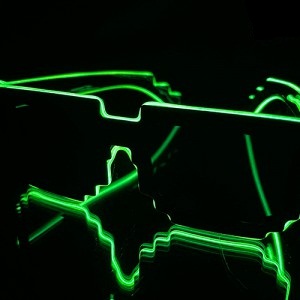 Anteojos 8 BIT LED Verde XLL18VE