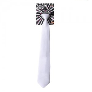Corbata de Tela Blanca CORBL