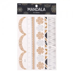 Tatuaje MANDALA x 6un COT002
