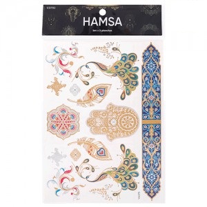 Tatuaje HAMSA x 5un COT003
