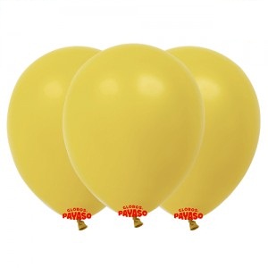Globo de Latex 12" VINTAGE Ocre x 25un GL12VOCR