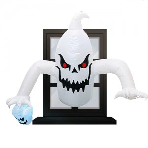 Inflable Fantasma Ventana 1.2 mt Led DEINHA018