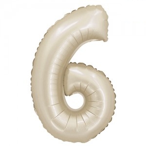 Número 6 Crema 14" en Blister GMCCR6