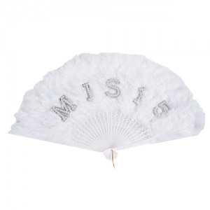 Abanico Mis Quince Blanco ABA07