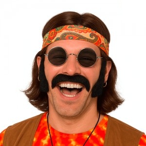 Mostacho y Patillas Hippie AC739