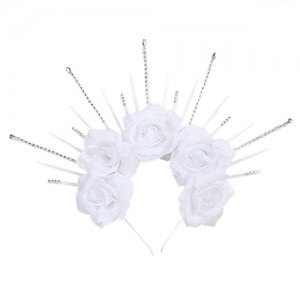 Vincha Lujo Blanca con Pinchos VI41