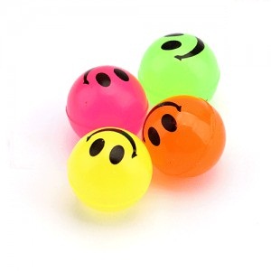 Pelotas Saltarinas Smile x 8un JUG09