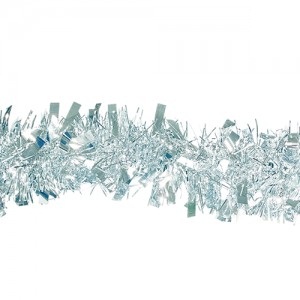 Boa Navideña Plata 2mt NA106