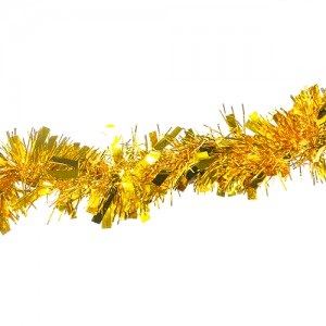 Boa Navideña Dorada 2mt NA107