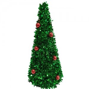 Arbolito Bicolor Verde Rojo 25cm NA152