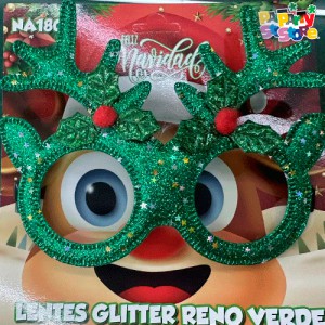 Lente Glitter Reno Verde NA180