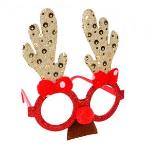 Lente Reno Navideño Lentejuelas NA191