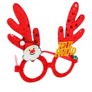 Lente Reno Feliz Navidad Lentejuelas NA192