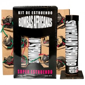 Bomba Africana Super Estruendo x 6un 451-3