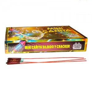 Mini Cañita Silbadora y Cracket x 8un CV01-C