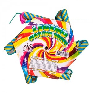 Rueda Giratoria de 6 chisperos silbadores G04