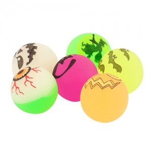 Pelotas Saltarinas Halloween x 6un JUG13