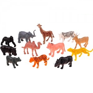 Set Animales Selva x 12 art.  JUG50