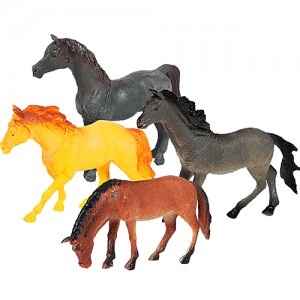 Set Caballos x 4 art  JUG51