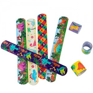 Pulsera Slap Dino x 10un JUG61