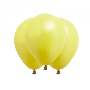 Globo 5" Standard Amarillo Pastel x 50un  40106-012