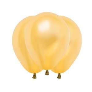 Globo 5" Perlado Metalico ORO x 50un  40106-017