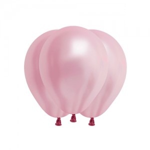 Globo 5" Perlado Metalico Rosa x 50un  40106-020