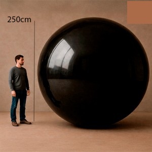 SHINY Negra  2,5mts BSNEM