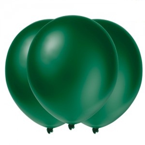 Globo 12" Decorador Verde Bosque x25u  GL12D VBO