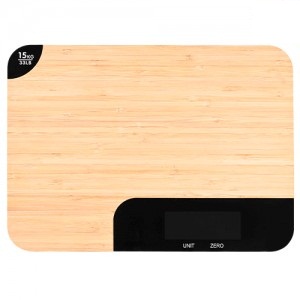 Balanza Hogareña Bambu Chica KAC004