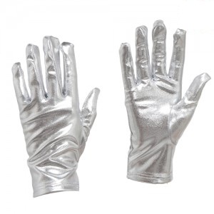 Guantes  Plateados AC774