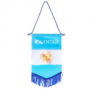 Banderin  Argentina chico 21 x 37 ARBCC