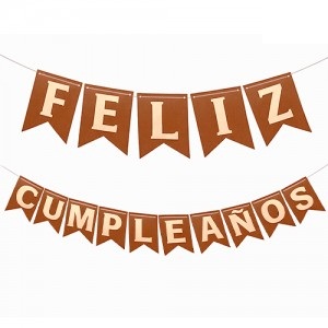 Banner Feliz Cumpleaños Vintage BAFCVMU