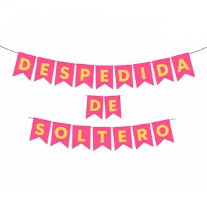 Banderin Despedida de Solteras  BAFSDS