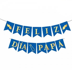 Banderin Feliz DIA PAPA BAPAPA
