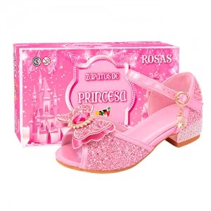Zapatos de Princesa Rosa Talle 26 (3-4 años) ZAP03