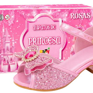 Zapatos de Princesa Rosa Talle 29 (5-6 años) ZAP04