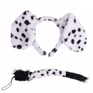Set Dalmata (cola y vincha) AC790