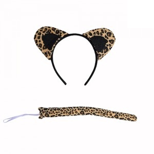 Set Leopardo (cola y vincha) AC791