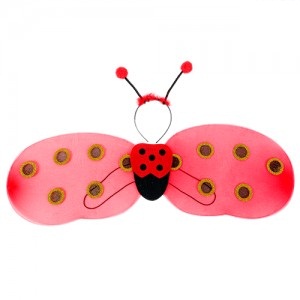 Set Mariquita (alitas+vincha) AC798