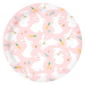 Plato Conejitos x 6un  DPC112