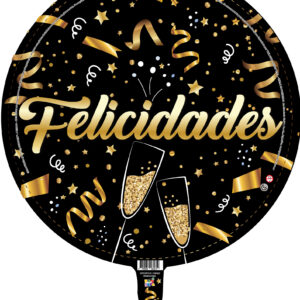 Globo 22" Felicidades GP22P010