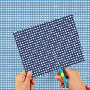 Cartulina Cuadrille Azul-Celeste 50x65cm  x 10un EI2603-31