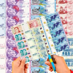 Cartulina Billetes 50x65cm  x 10un EI2701-11