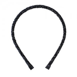 Vinchas de Glitter Negra ACC007