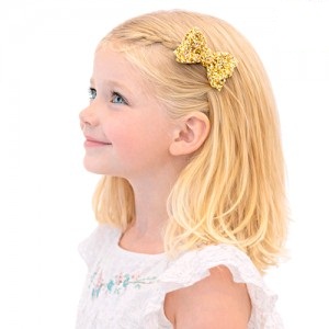 Moños Dorados x 2un  ACC032