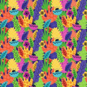 Pap de Regalo Tropical  x 10 un AF1439
